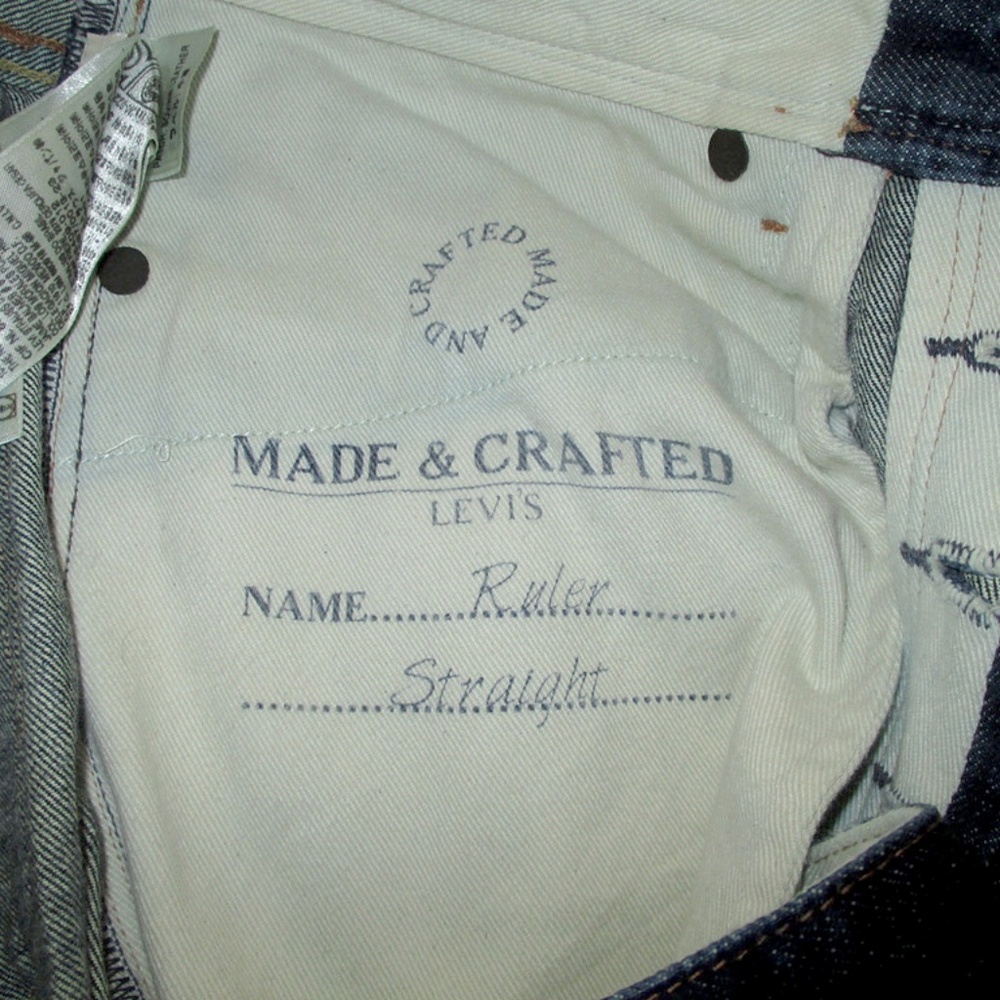 Levi's Made & Crafted  'Ruler' 32/32 - Picture 2 of 8